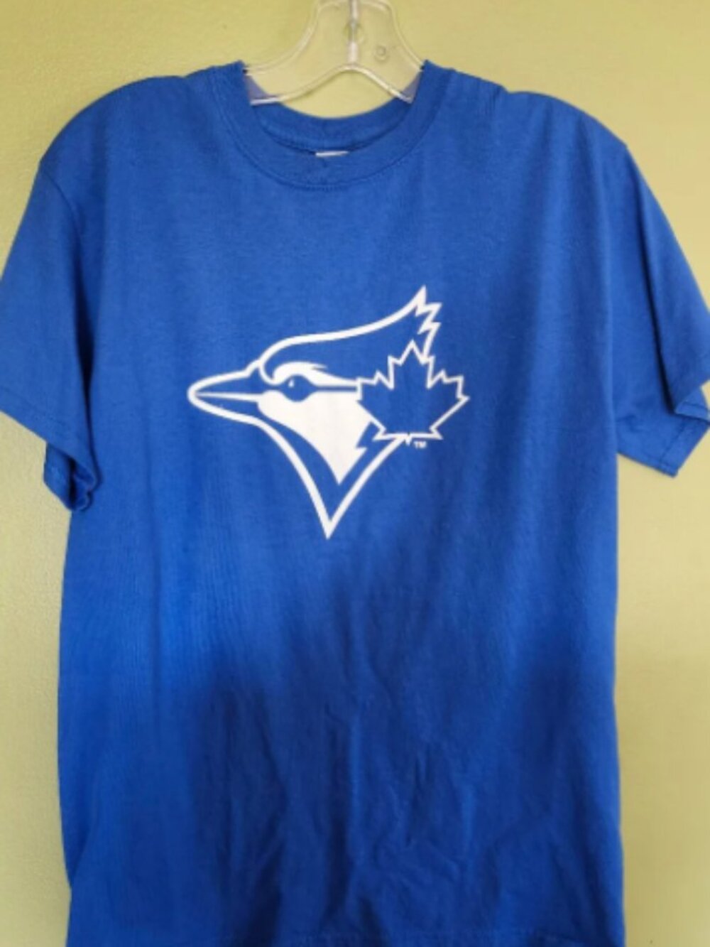 Toronto Blue Jays‎ Mens Med Blue Graphic Short Sleeve Tee.